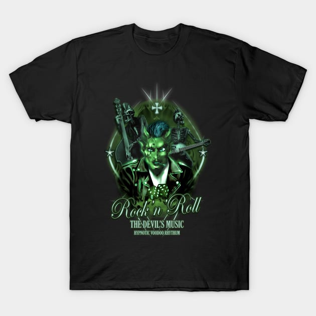 Rockabilly - The Devil's Music T-Shirt by hardtbonez